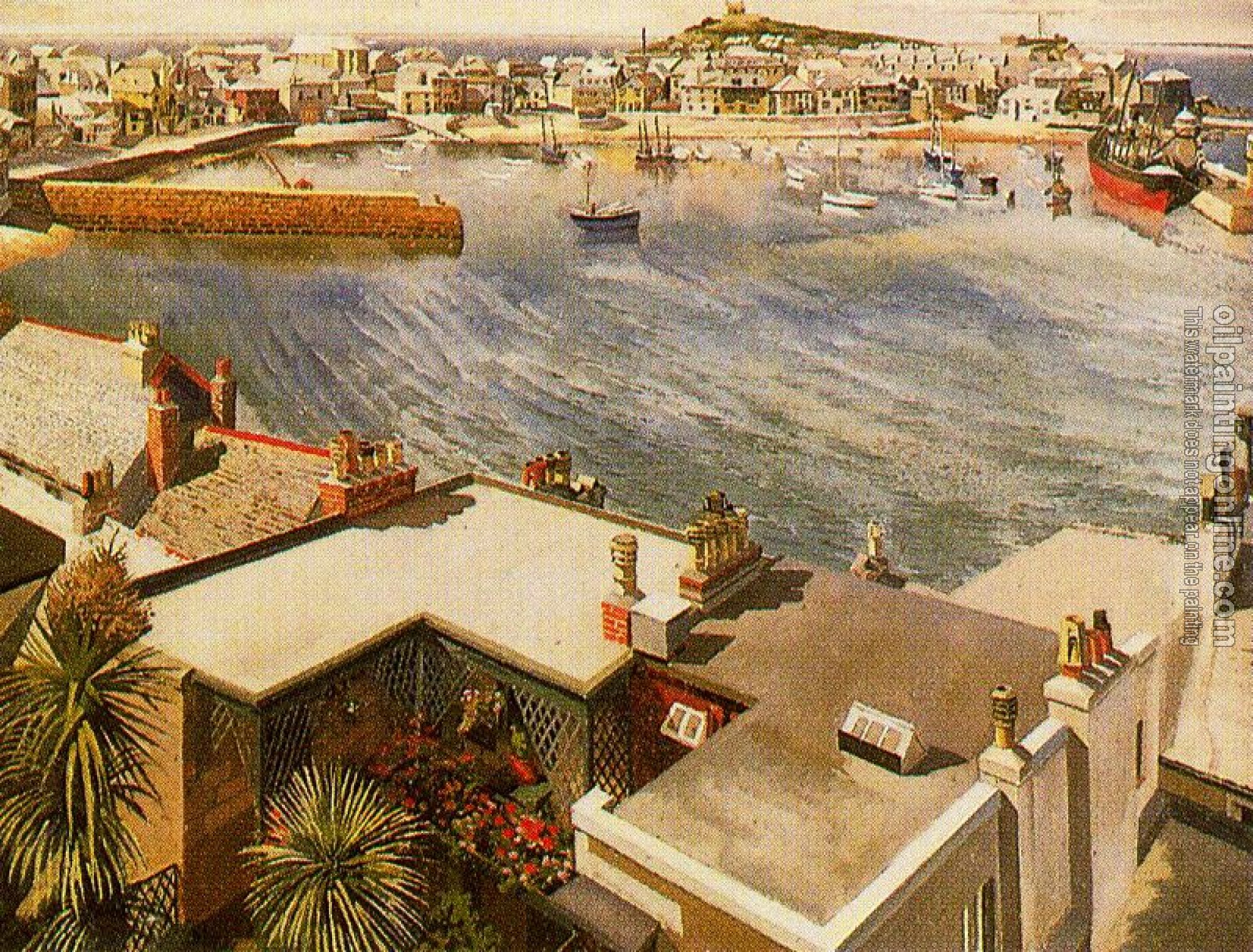 Stanley Spencer - The Harbour, St Ives